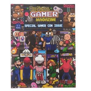 Old School Gamer Magazine 2019 Special Gamer Con Issue Retro Gaming History